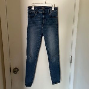 Abercrombie Fitch Simone High Rise Super Skinny Jeans Women’s Size 27 Short